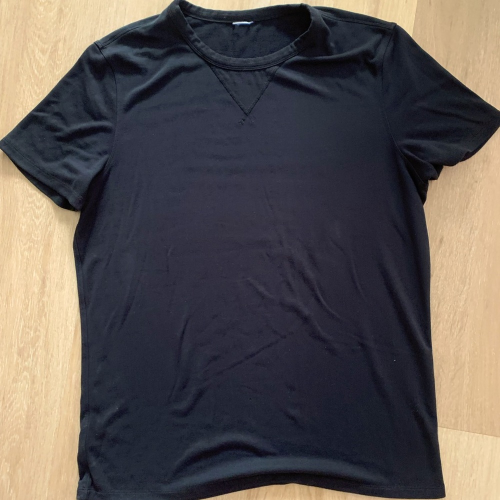 Brushed lounge crew neck tee